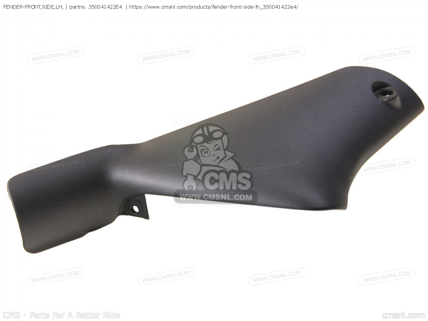 350041422E4: FENDER-FRONT,SIDE,LH, Kawasaki - buy the 35004