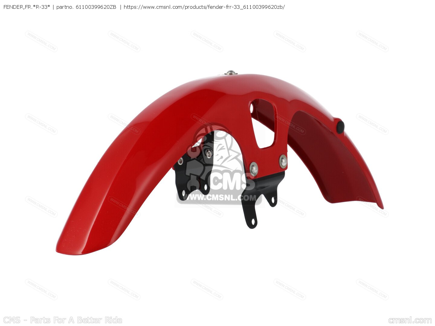 Fender Fr R 61100399620ZB: FENDER,FR.*R-33* Honda - buy the 61100-399-620ZB at CMSNL