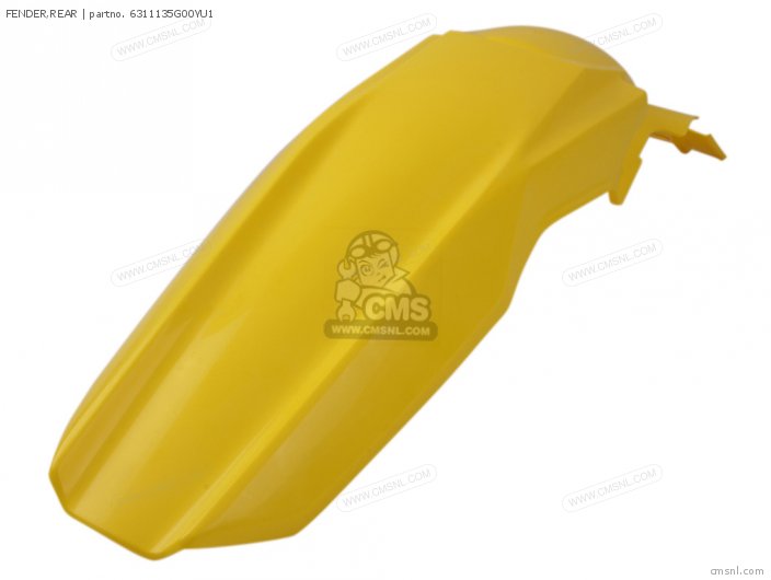 6311135G00YU1: Fender,rear Suzuki - buy the 63111-35G00-YU1 at CMSNL