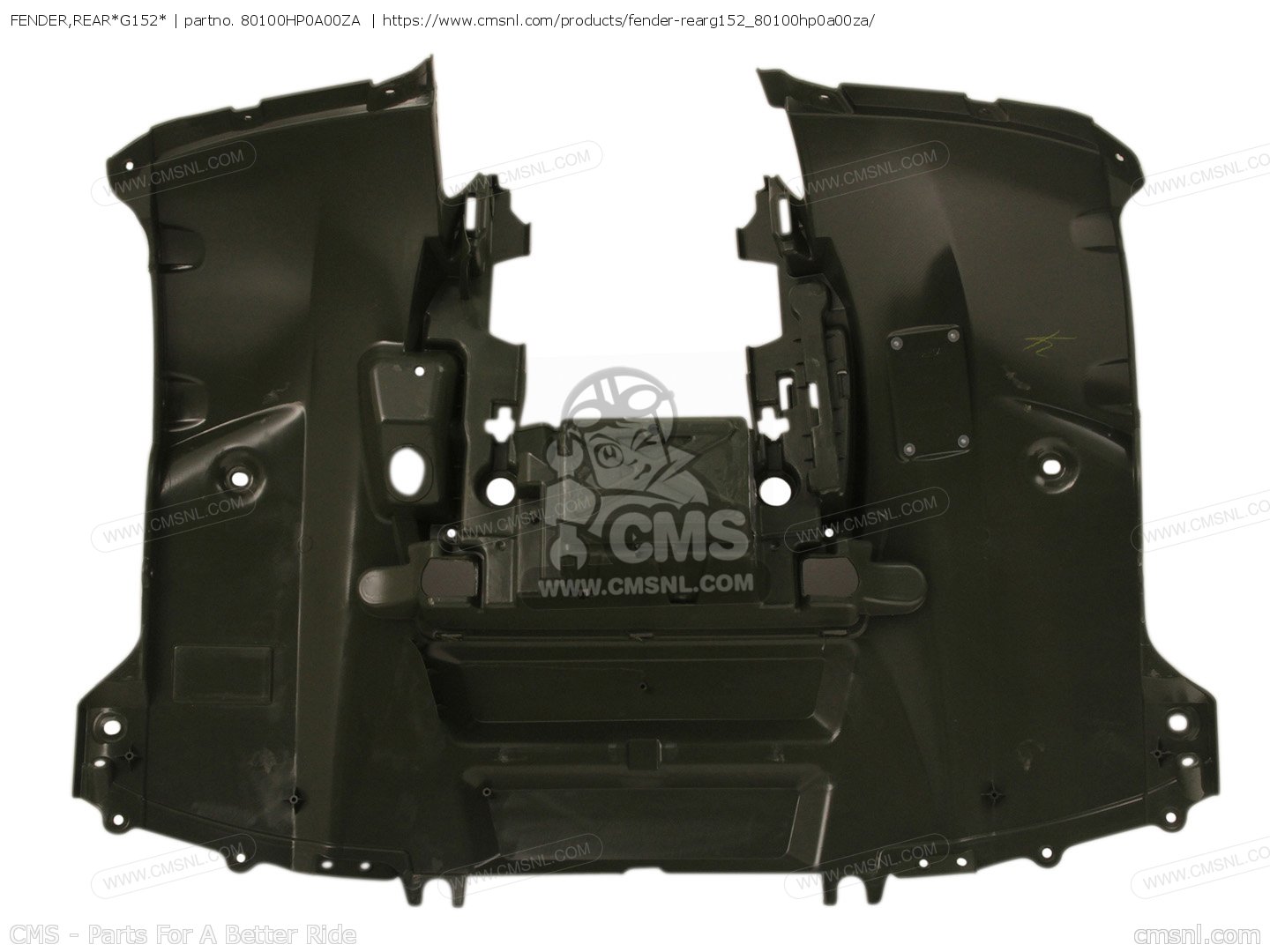 HIMA様　オーダー分 80100HP0A00ZA: FENDER,REAR*G152* Honda - buy the 80100-HP0-A00ZA