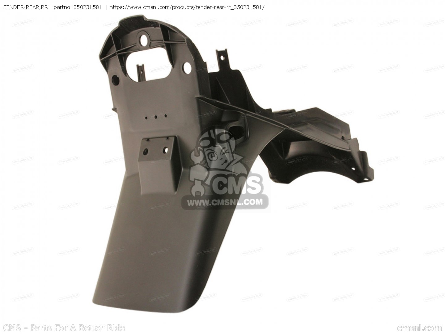 FENDER-REAR,RR for Kawasaki - order at CMSNL