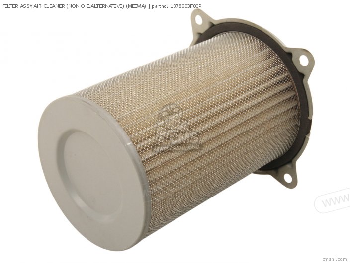 Suzuki FILTER ASSY,AIR CLEANER (NON O.E.ALTERNATIVE) (MEIWA) 1378003F00P Suzuki FILTER ASSY,AIR CLEANER (NON O.E.ALTERNATIVE) (MEIWA) 1378003F00P