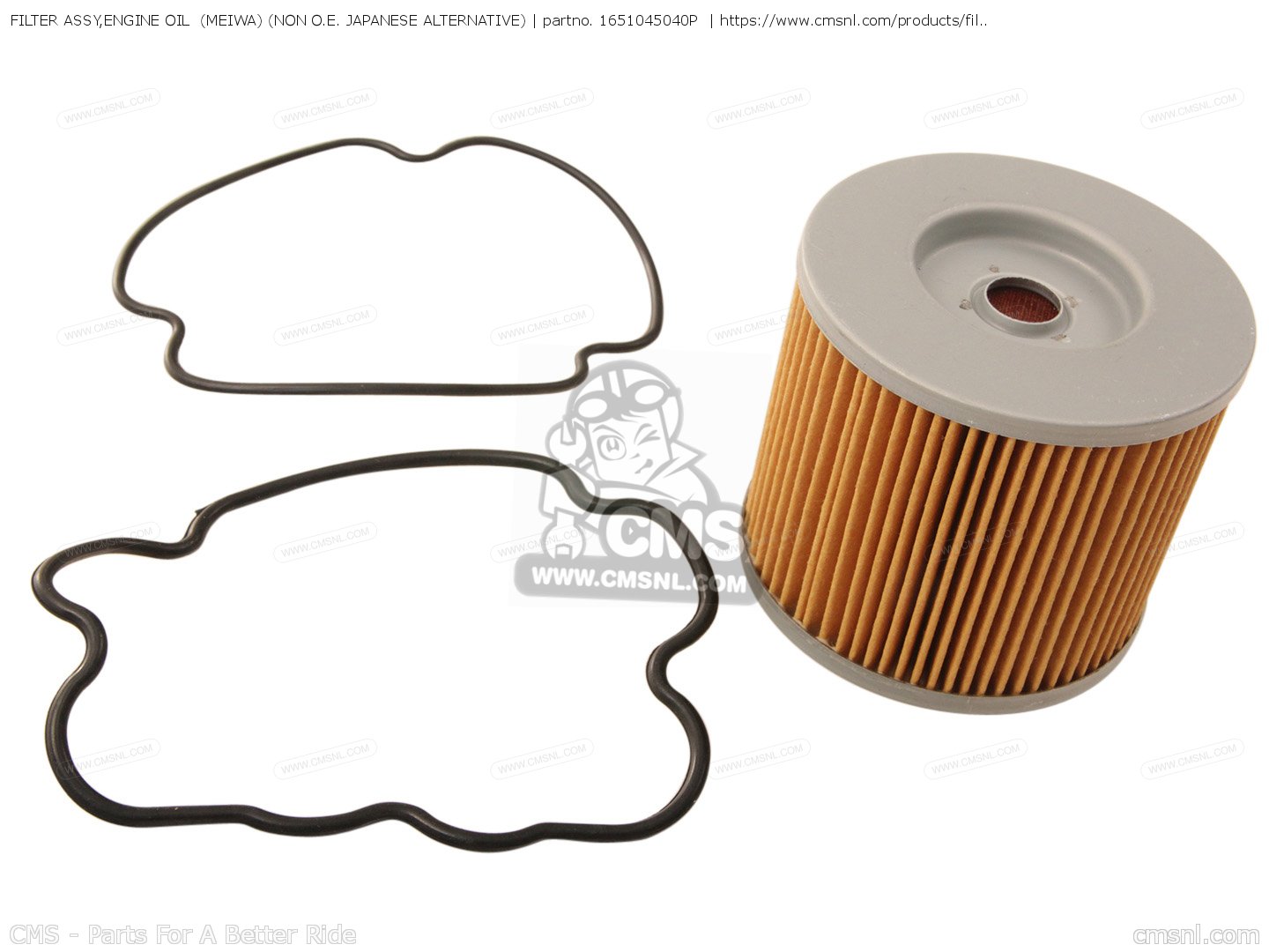 FILTER ASSY,ENGINE OIL (MEIWA) (NON O.E. JAPANESE ALTERNATIVE) for