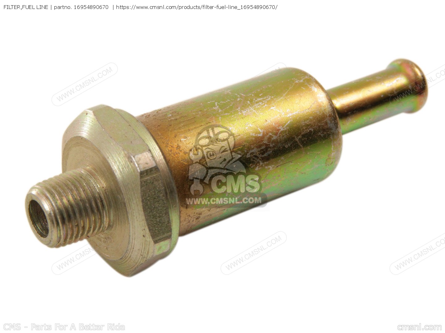 16954890670 Filter,fuel Line Honda buy the 16954890670 at CMSNL