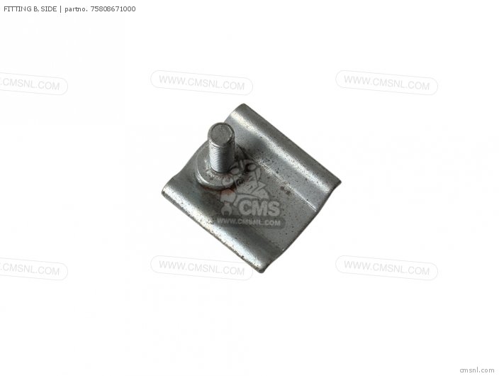 Honda FITTING B,SIDE 75808671000