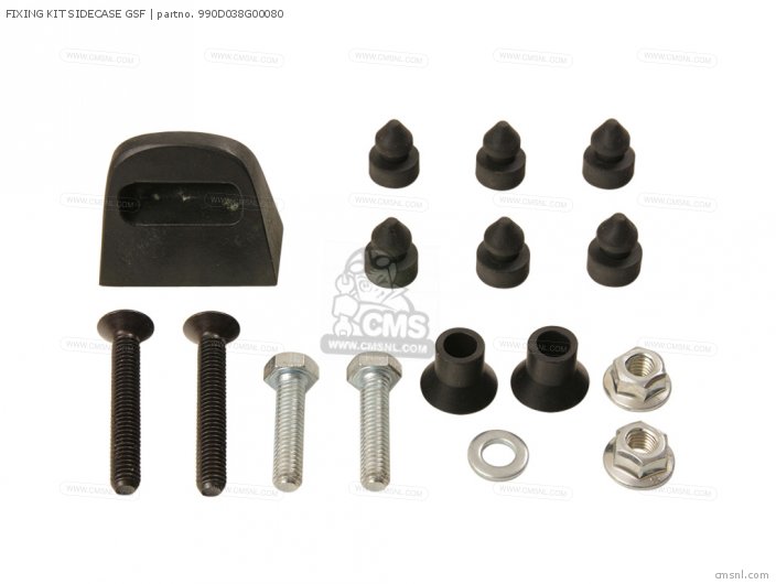 Suzuki FIXING KIT SIDECASE GSF 990D038G00080