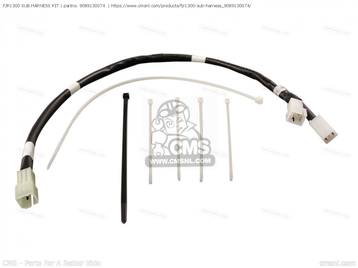 9089130074 Fjr1300 Sub Harness Kit Yamaha buy the 908913007400 at