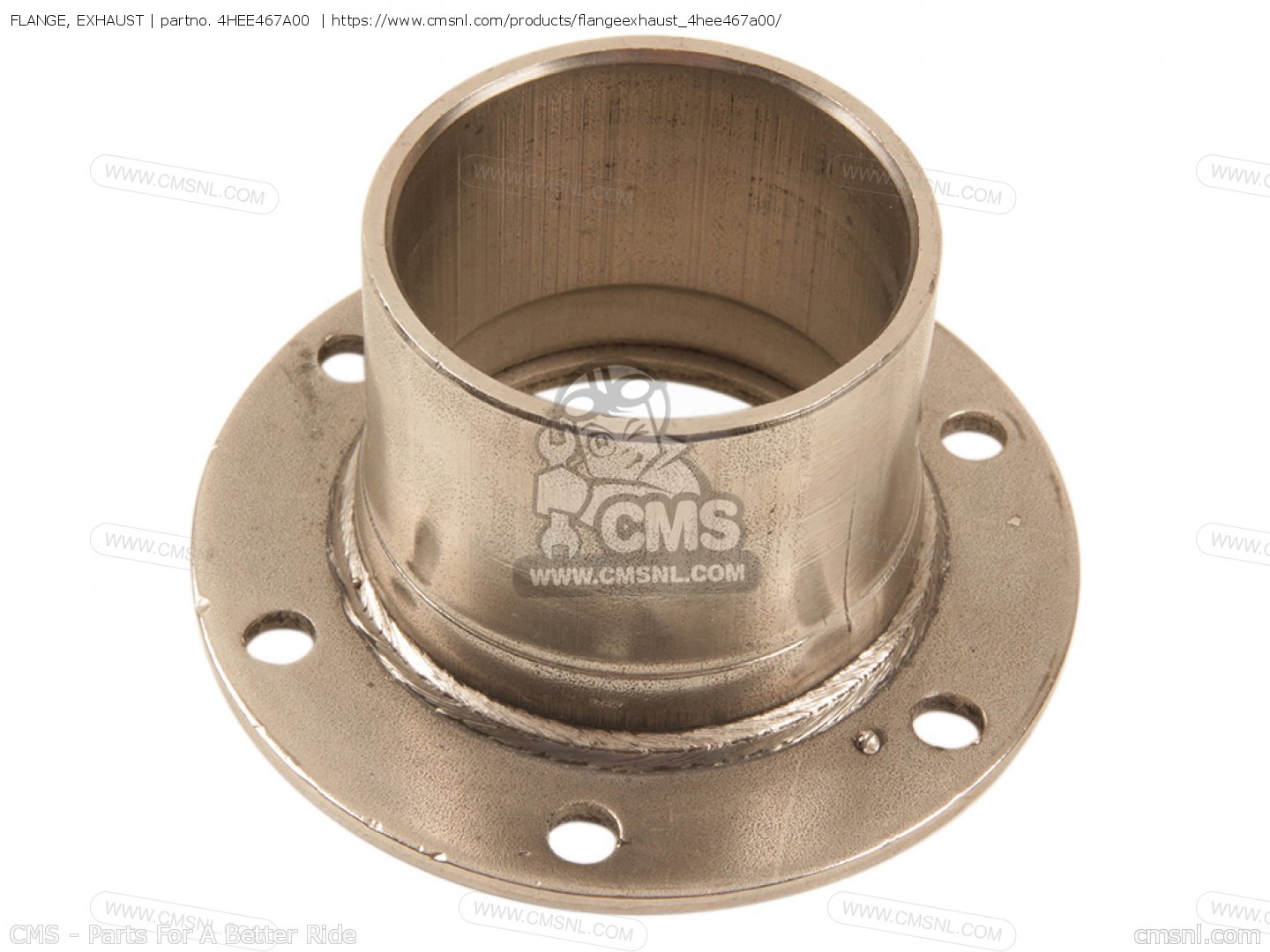 4HEE467A00 Flange, Exhaust Yamaha buy the 4HEE467A0000 at CMSNL