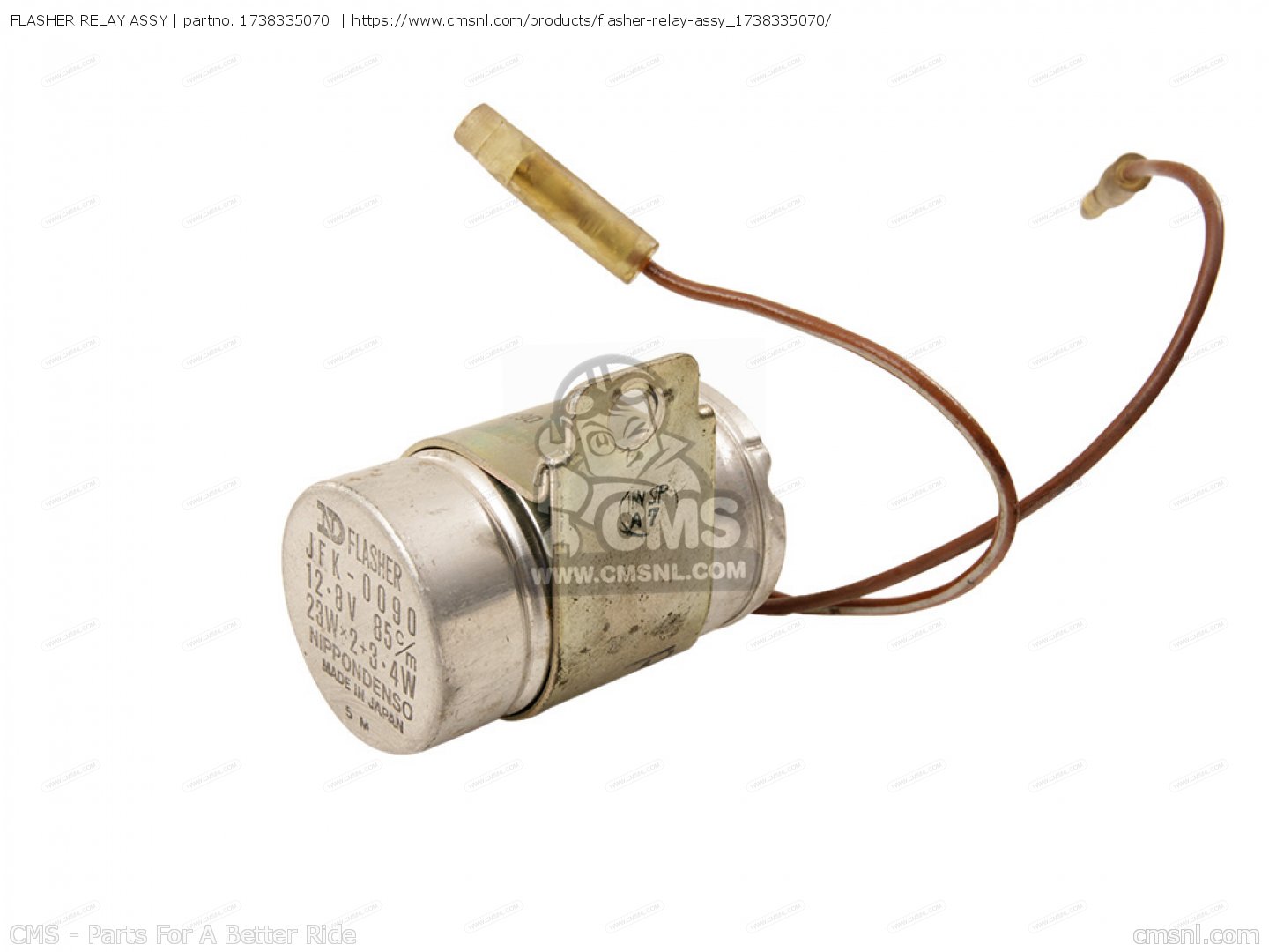 FLASHER RELAY ASSY for AS2C 1969 USA - order at CMSNL