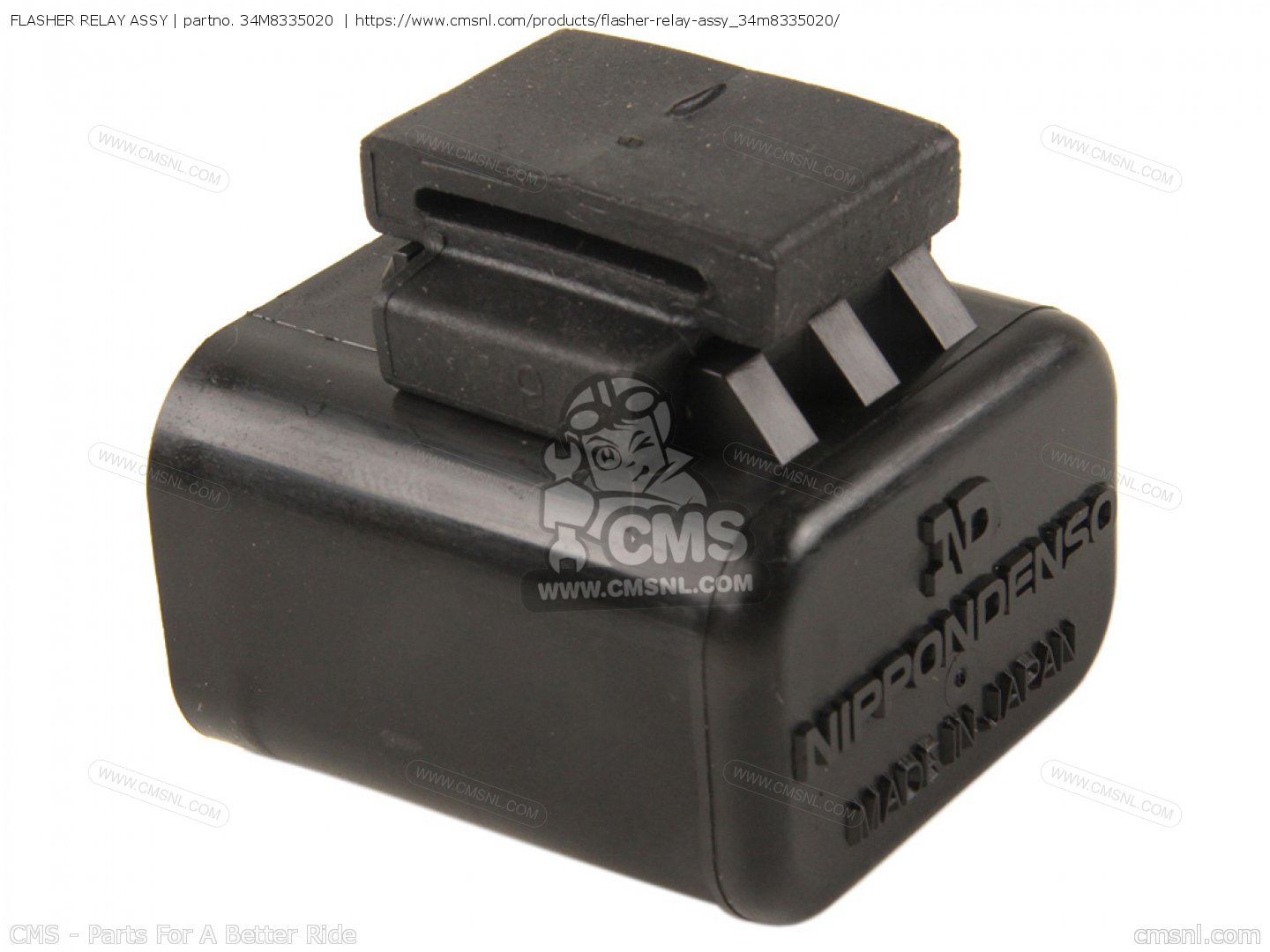 34M8335020: Flasher Relay Assy Yamaha - Buy The 34M-83350-20-00 At CMSNL