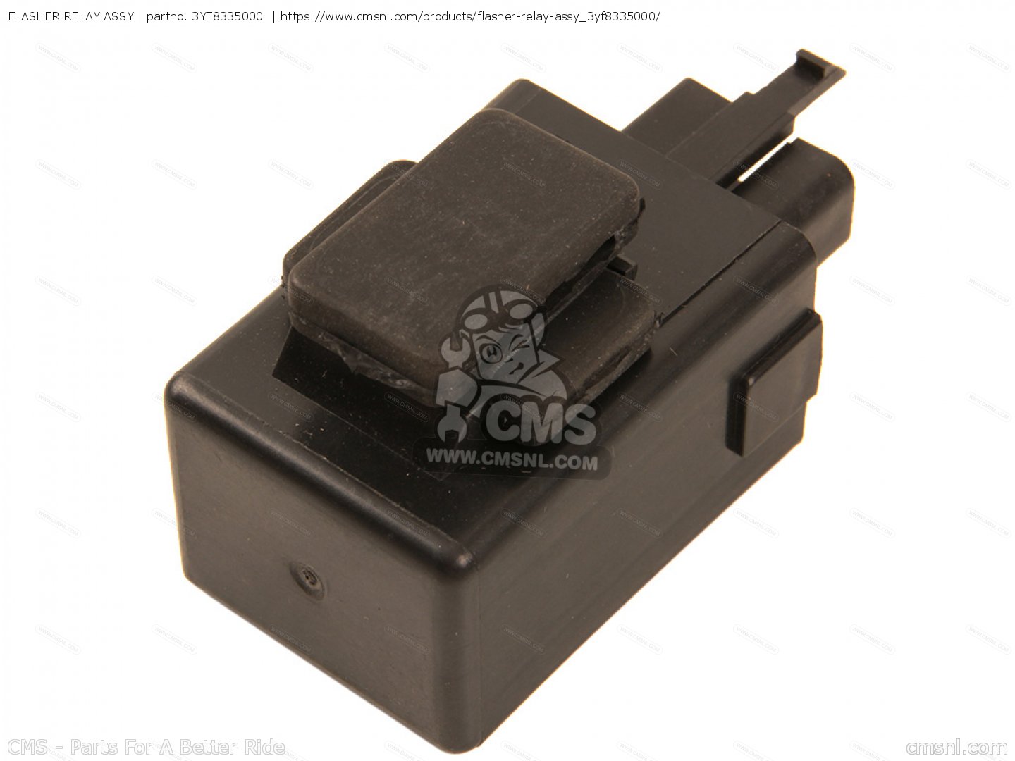 3YF8335000: Flasher Relay Assy Yamaha - Buy The 3YF-83350-00 At CMSNL