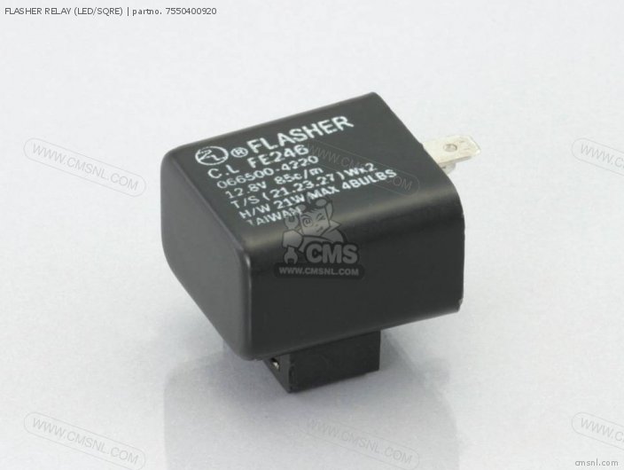 Kitaco FLASHER RELAY (LED/SQRE) 7550400920