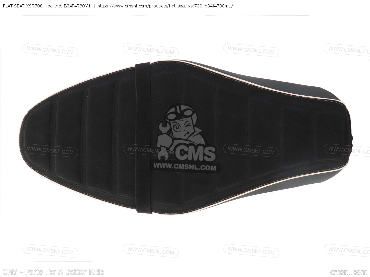 YAMAHA XSR700 純正シート B34-F4730 ヤマハ XSR700 純正 シート ASSY B34-F4730 230602BD0052