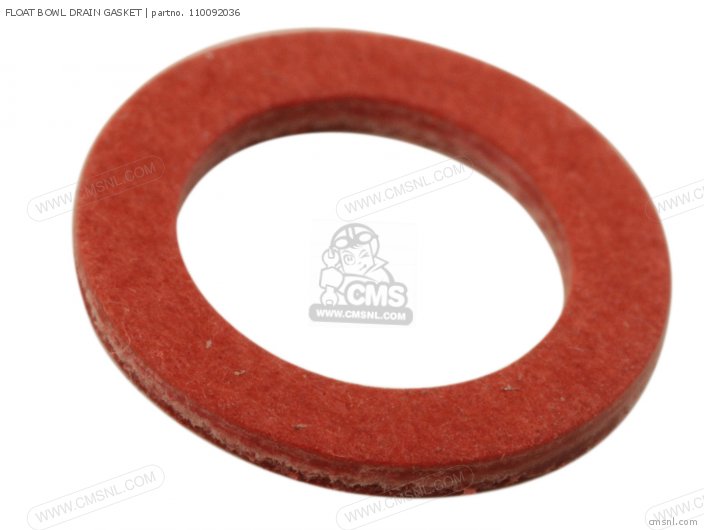 110092036 Float Bowl Drain Gasket Kawasaki buy the 110092036 at CMSNL