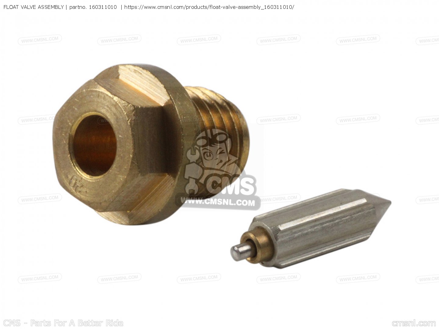 160311010 Float Valve Assembly Kawasaki buy the 160311010 at CMSNL