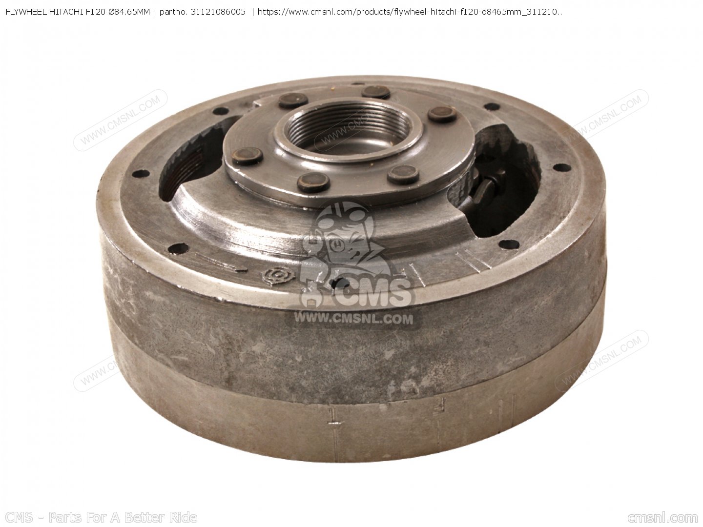 FLYWHEEL HITACHI F120 Ø84.65MM for C50 K1 JAPAN order at CMSNL