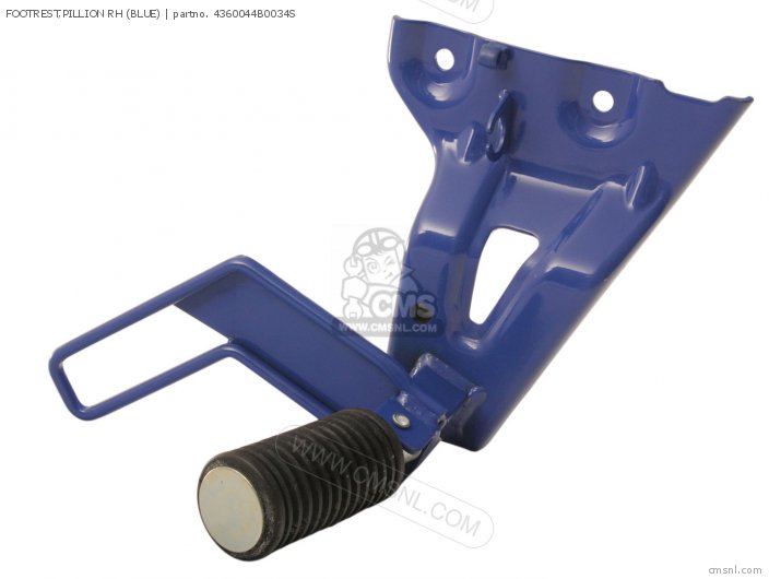 Suzuki FOOTREST,PILLION RH (BLUE) 4360044B0034S