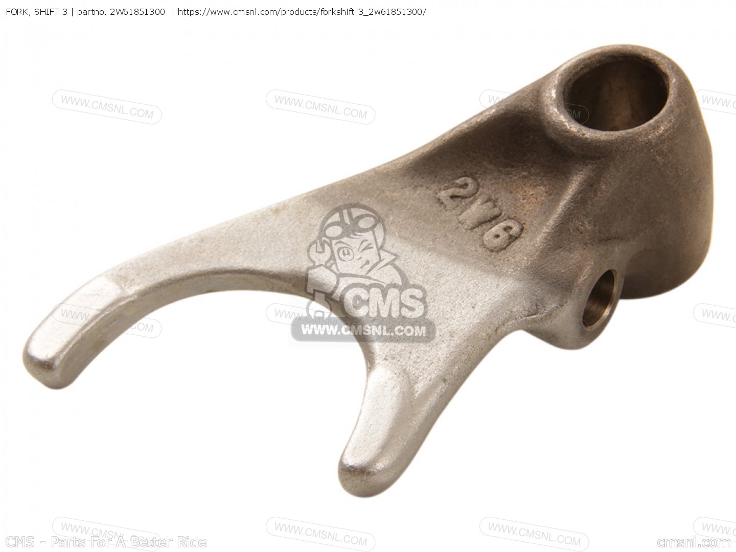 2W61851300 Fork, Shift 3 Yamaha buy the 2W61851300 at CMSNL
