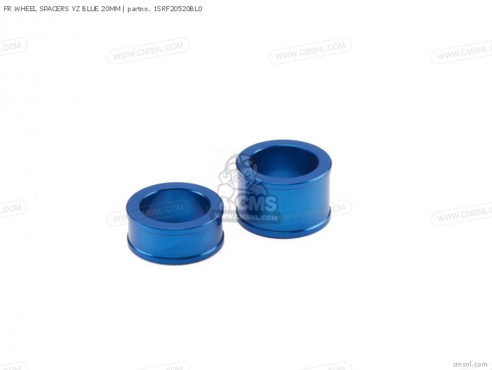 Yamaha FR WHEEL SPACERS YZ BLUE 20MM 1SRF20520BL0