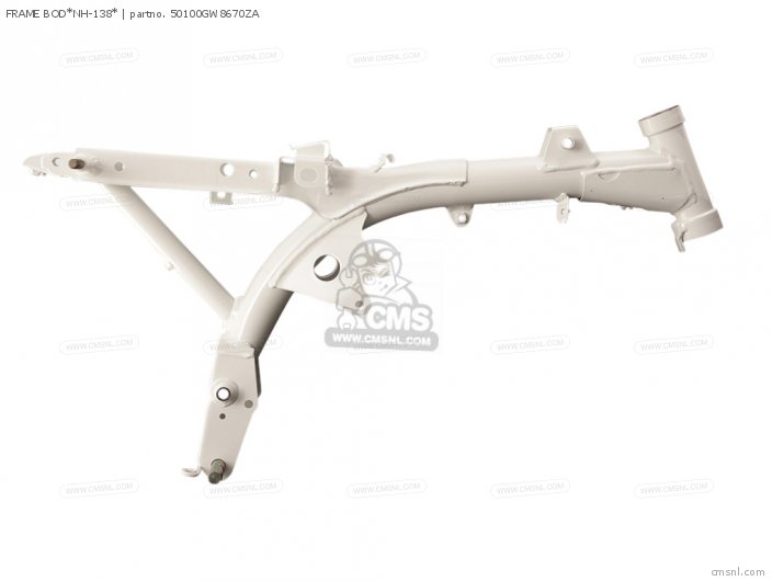 FRAME BOD*NH-138* for Z50R 1996 (T) USA - order at CMSNL