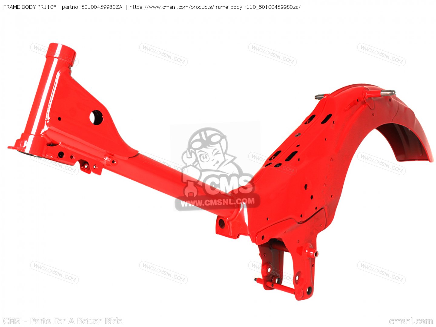50100459980ZA: FRAME BODY *R110* Honda - buy the 50100-459
