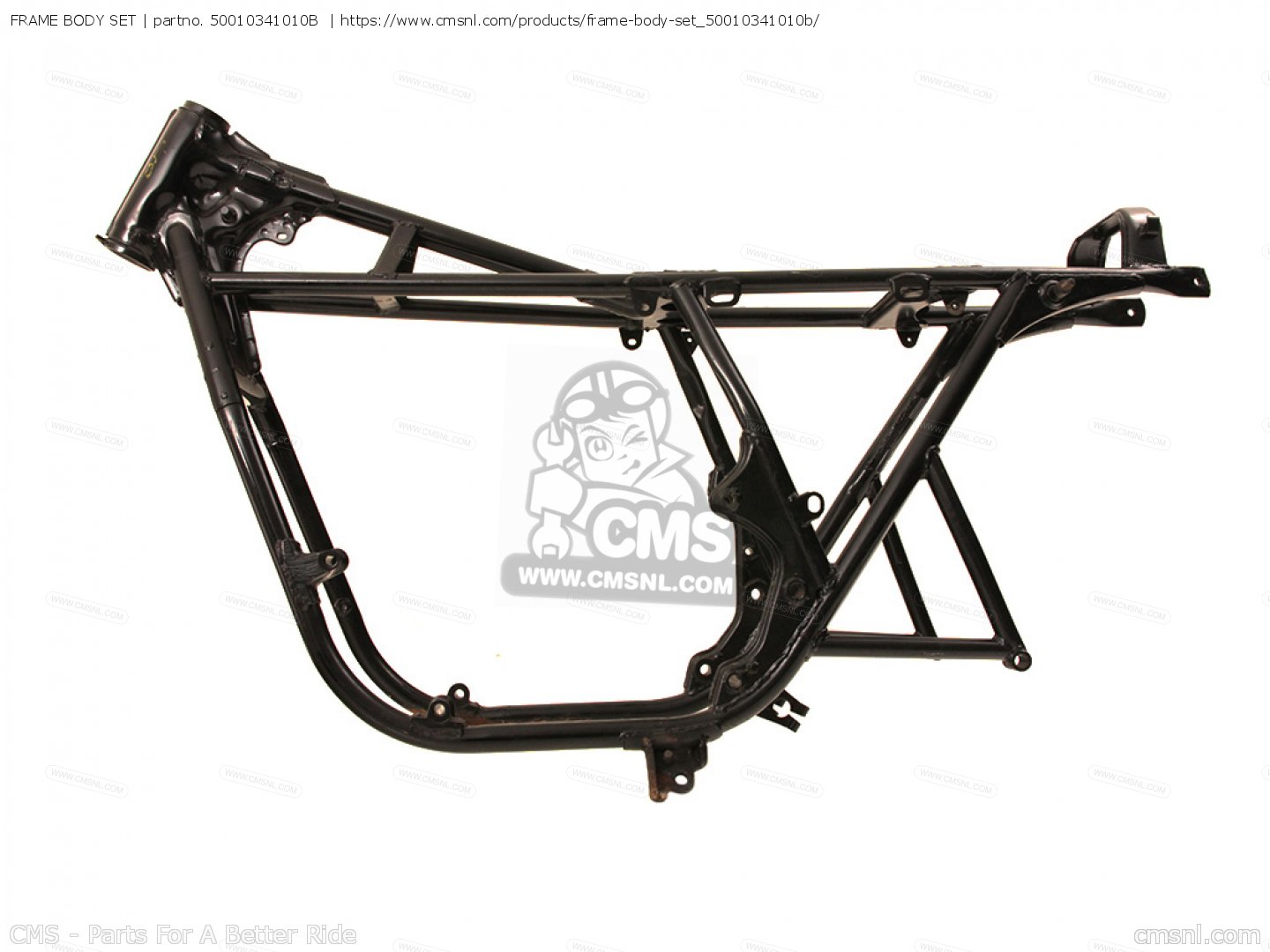 FRAME BODY SET for CB750K3 FOUR 1973 USA - order at CMSNL