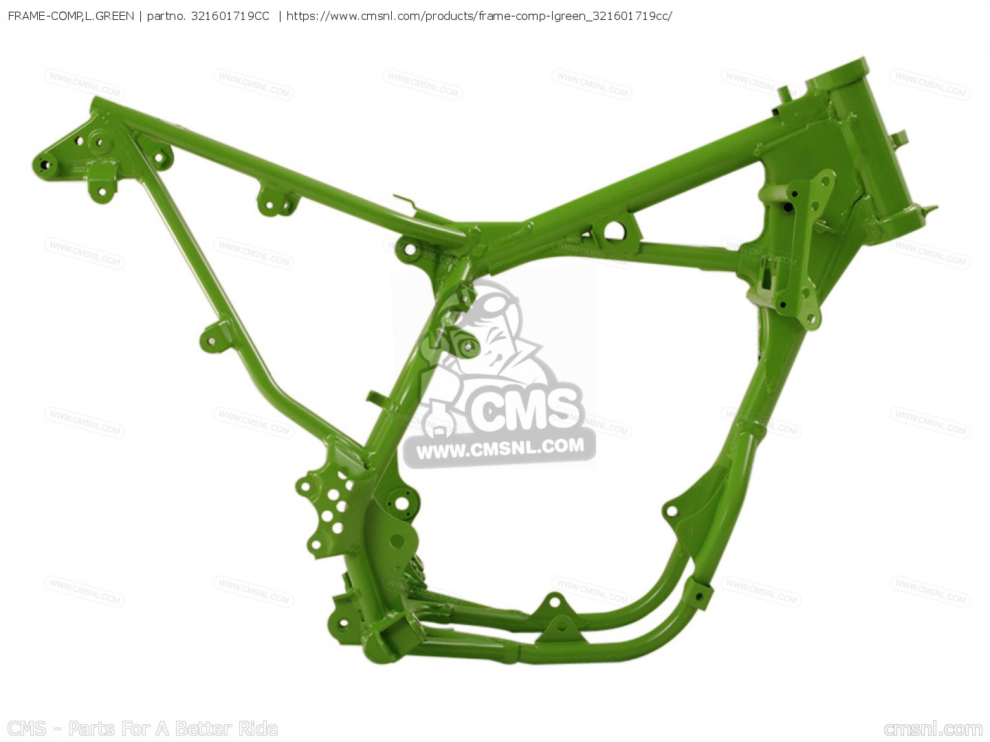 FRAME-COMP,L.GREEN for KX65-A2 KX65 2001 USA CANADA order at CMSNL