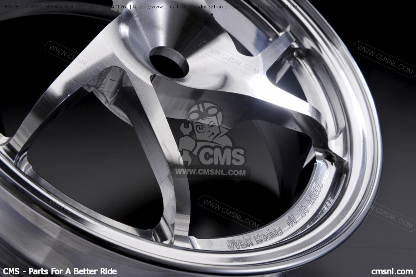 FRAME KIT ASSY, HONDA MONKEY for Monkey Frame Kits order at CMSNL