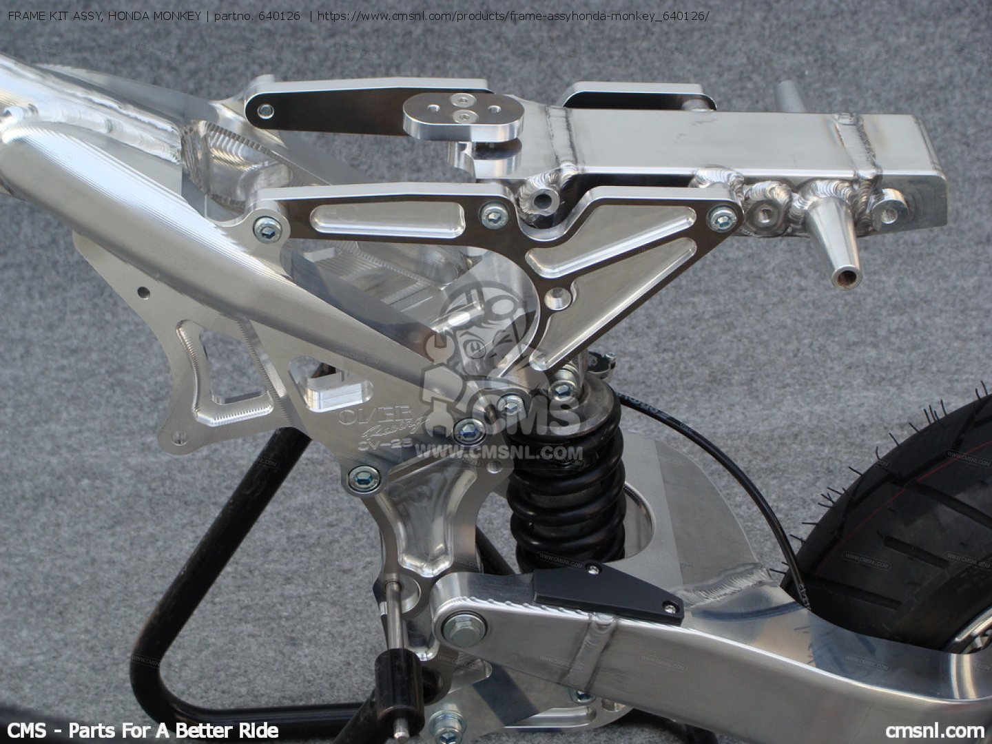 FRAME KIT ASSY, HONDA MONKEY for Monkey Frame Kits - order at CMSNL