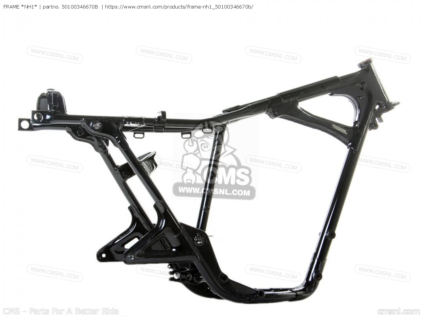 FRAME *NH1* for CL450 SCRAMBLER 1972 K5 USA - order at CMSNL