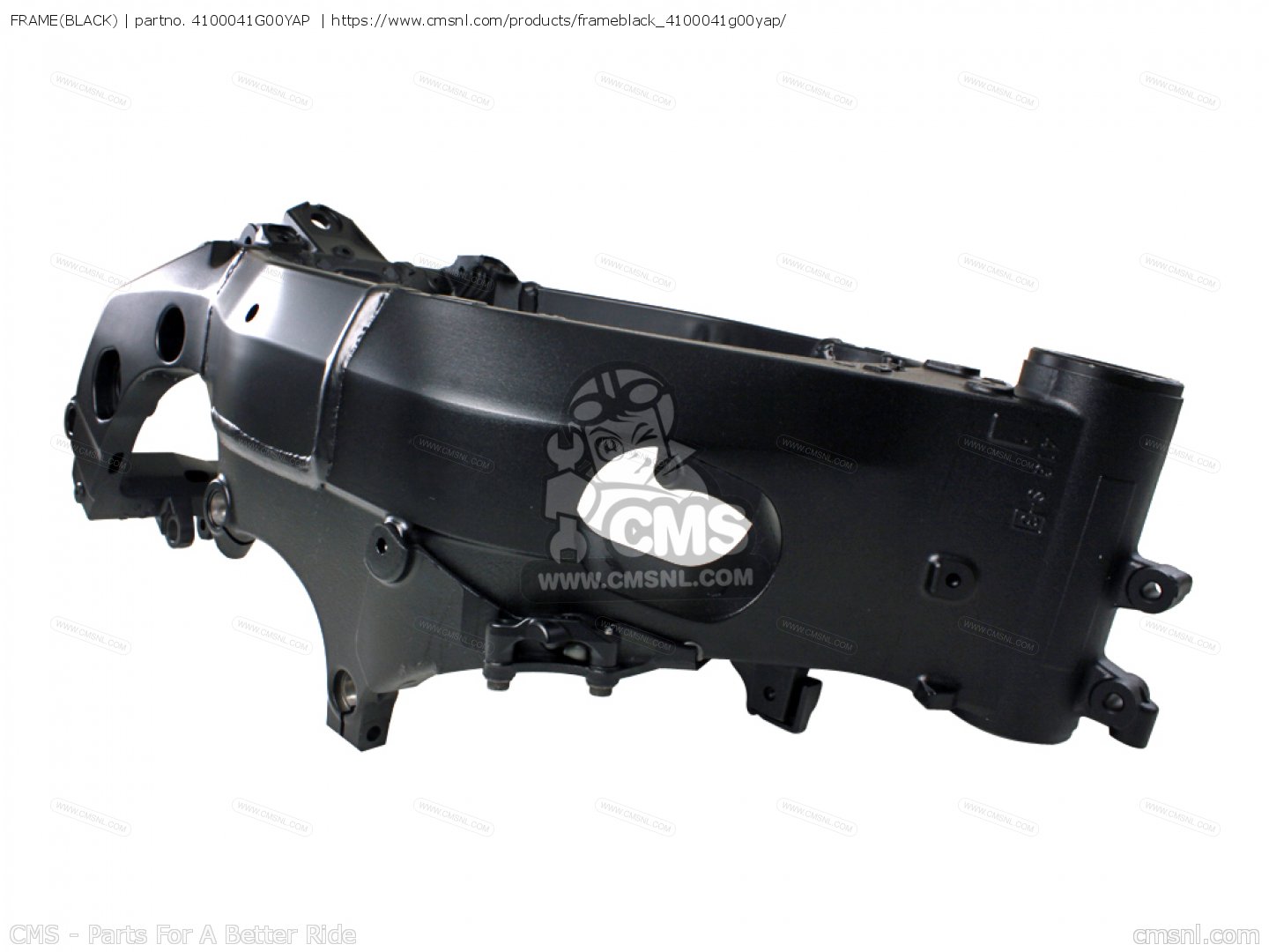 4100041G00YAP: FRAME(BLACK) Suzuki - buy the 41000-41G00-YAP