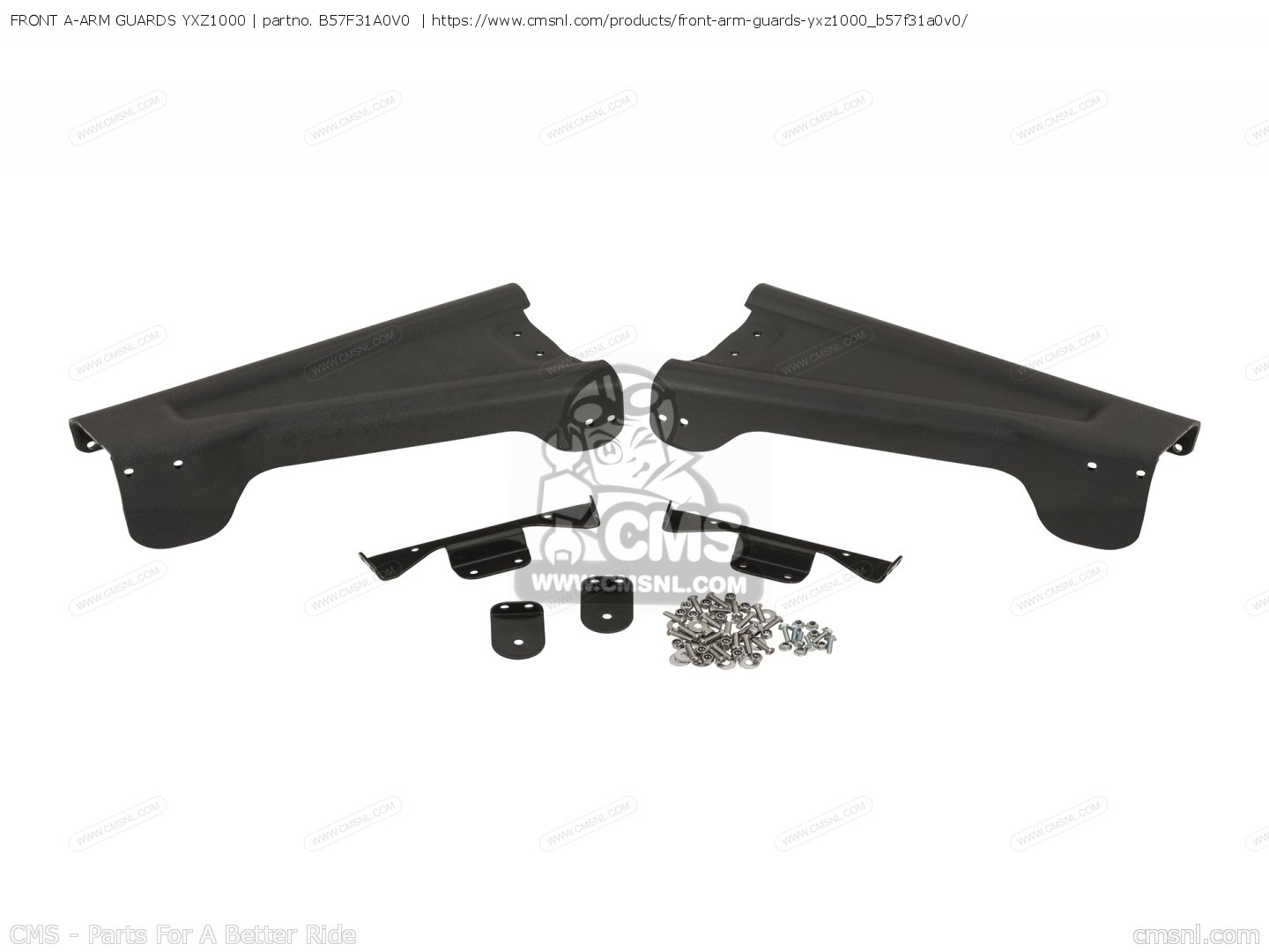 B57F31A0V0 Front Aarm Guards Yxz1000 Yamaha buy the B57F31A0V000