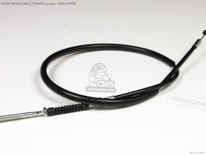 Takegawa FRONT BRAKE CABLE (750MM) 45451165T00