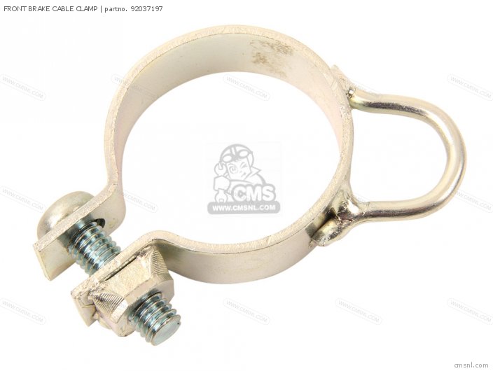 Kawasaki FRONT BRAKE CABLE CLAMP 92037197