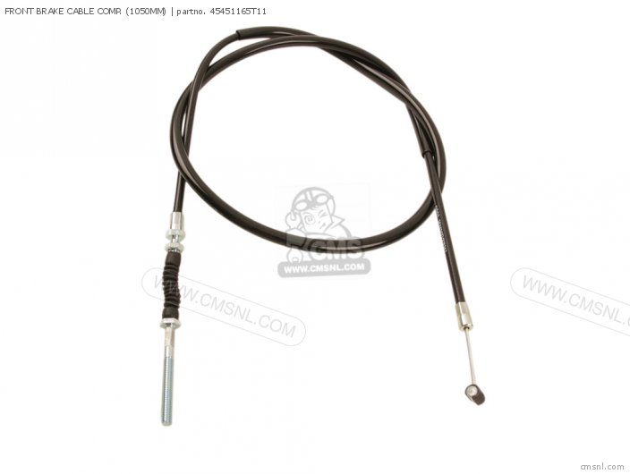 Takegawa FRONT BRAKE CABLE COMP. (1050MM) 45451165T11