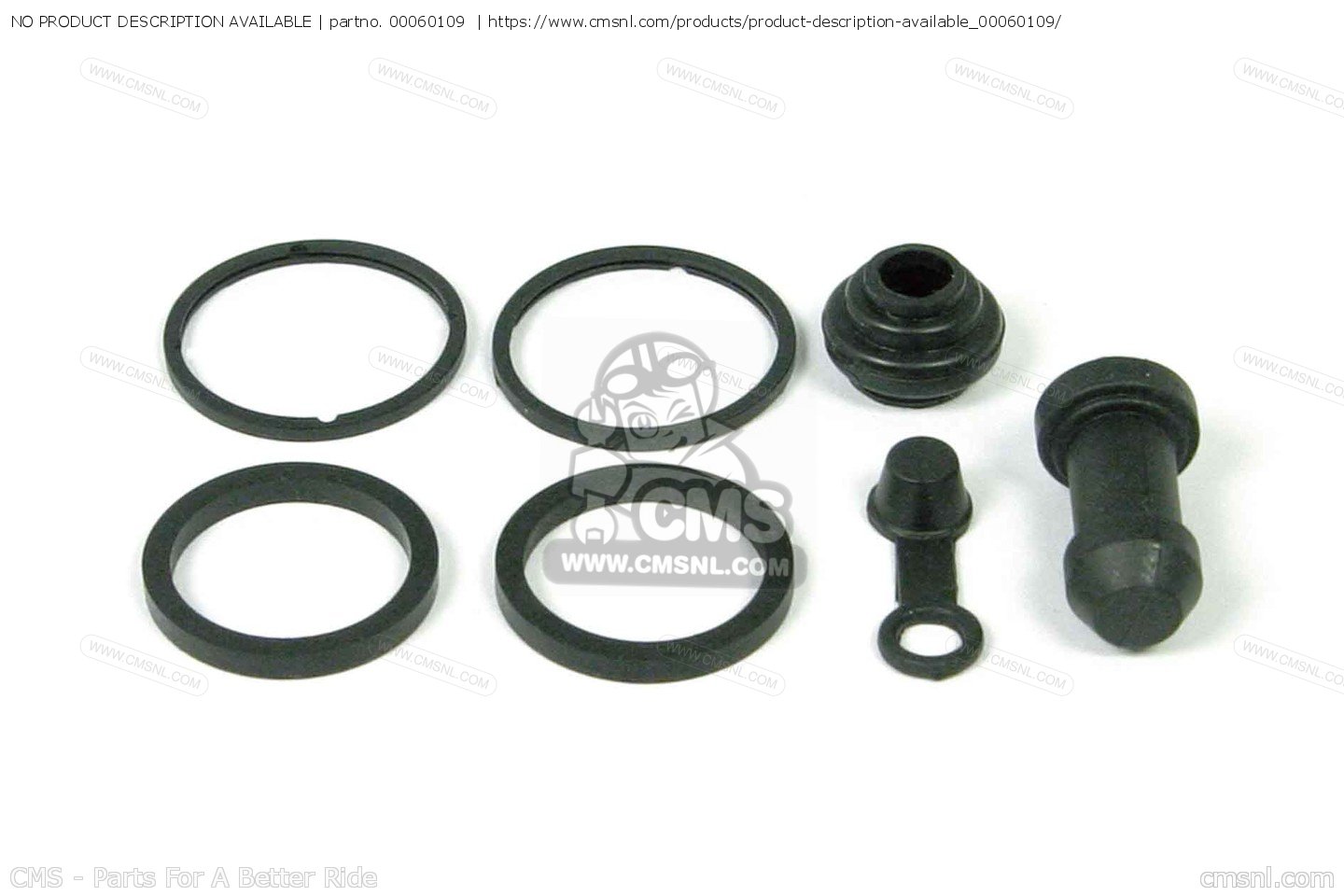 00060109 Front Brake Caliper Seal Set Takegawa buy the 00060109 at