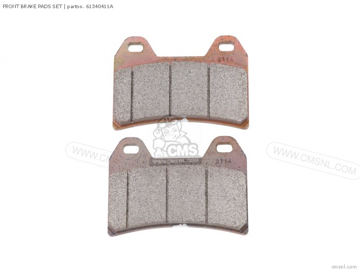 Ducati FRONT BRAKE PADS SET 61340411A