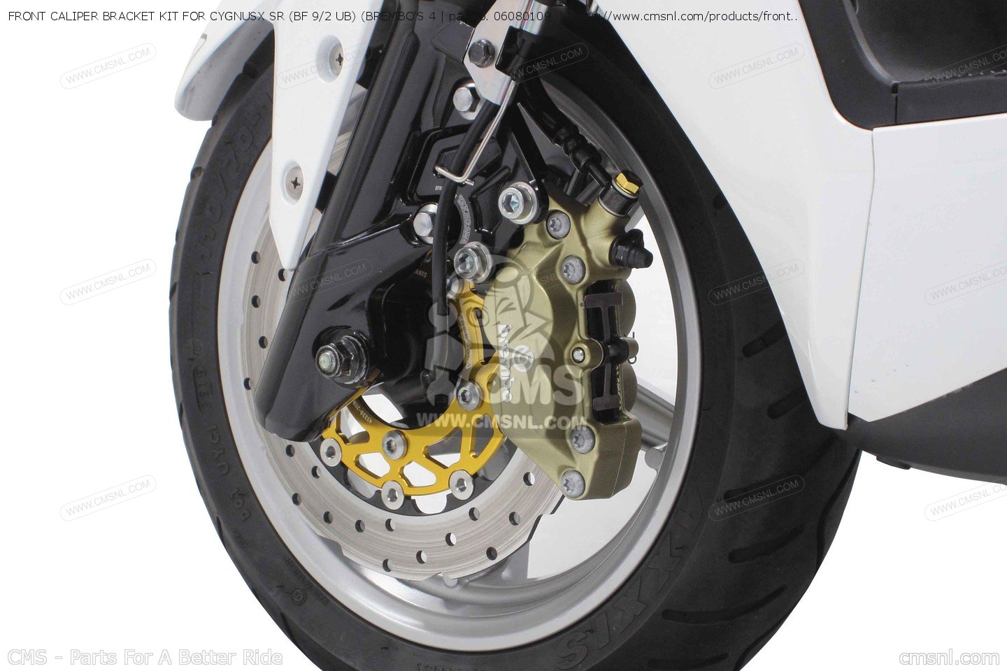 06080109 Front Caliper Bracket Kit For Cygnusx Sr (bf 9/2 Ub) (brembo's 4 Takegawa buy the 06