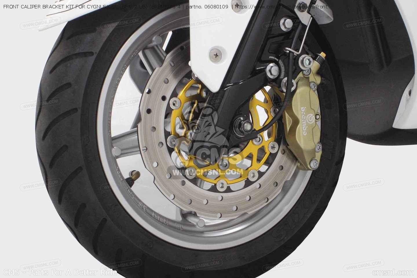 06080109 Front Caliper Bracket Kit For Cygnusx Sr (bf 9/2 Ub) (brembo's 4 Takegawa buy the 06