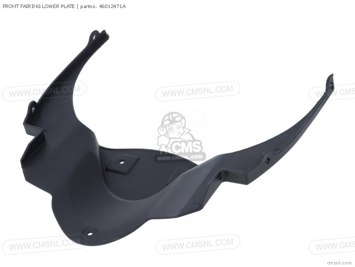 Ducati FRONT FAIRING LOWER PLATE 46012471A