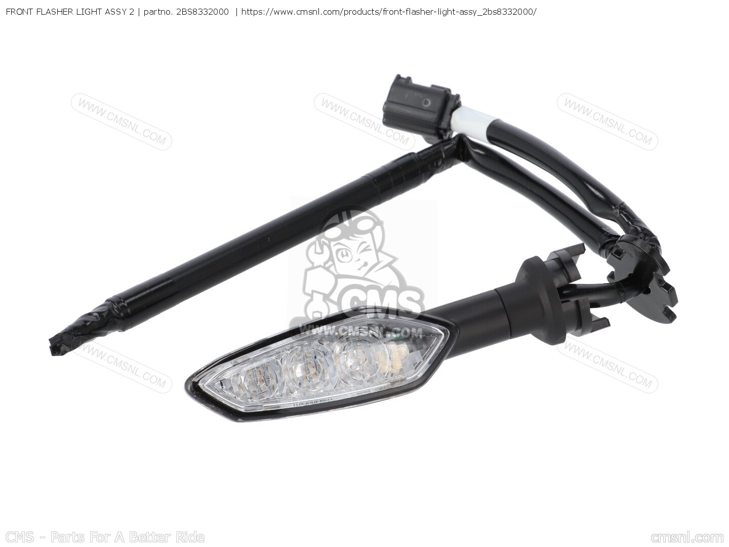 FRONT FLASHER LIGHT ASSY 2 for Yamaha - order at CMSNL