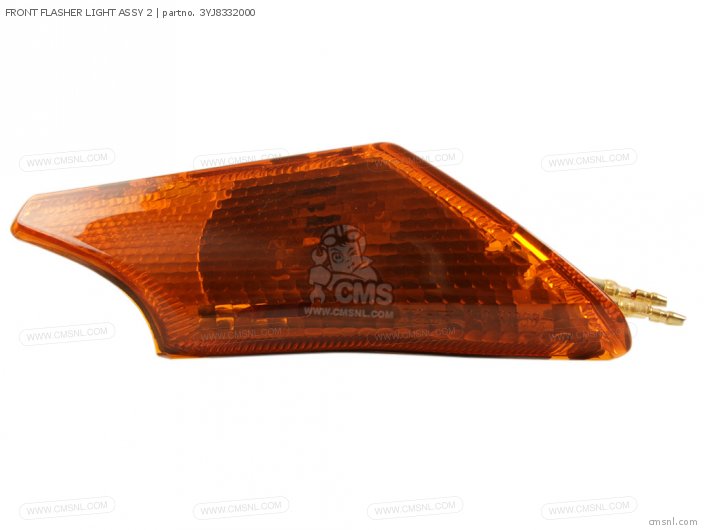Yamaha FRONT FLASHER LIGHT ASSY 2 3YJ8332000 Yamaha FRONT FLASHER LIGHT ASSY 2 3YJ8332000