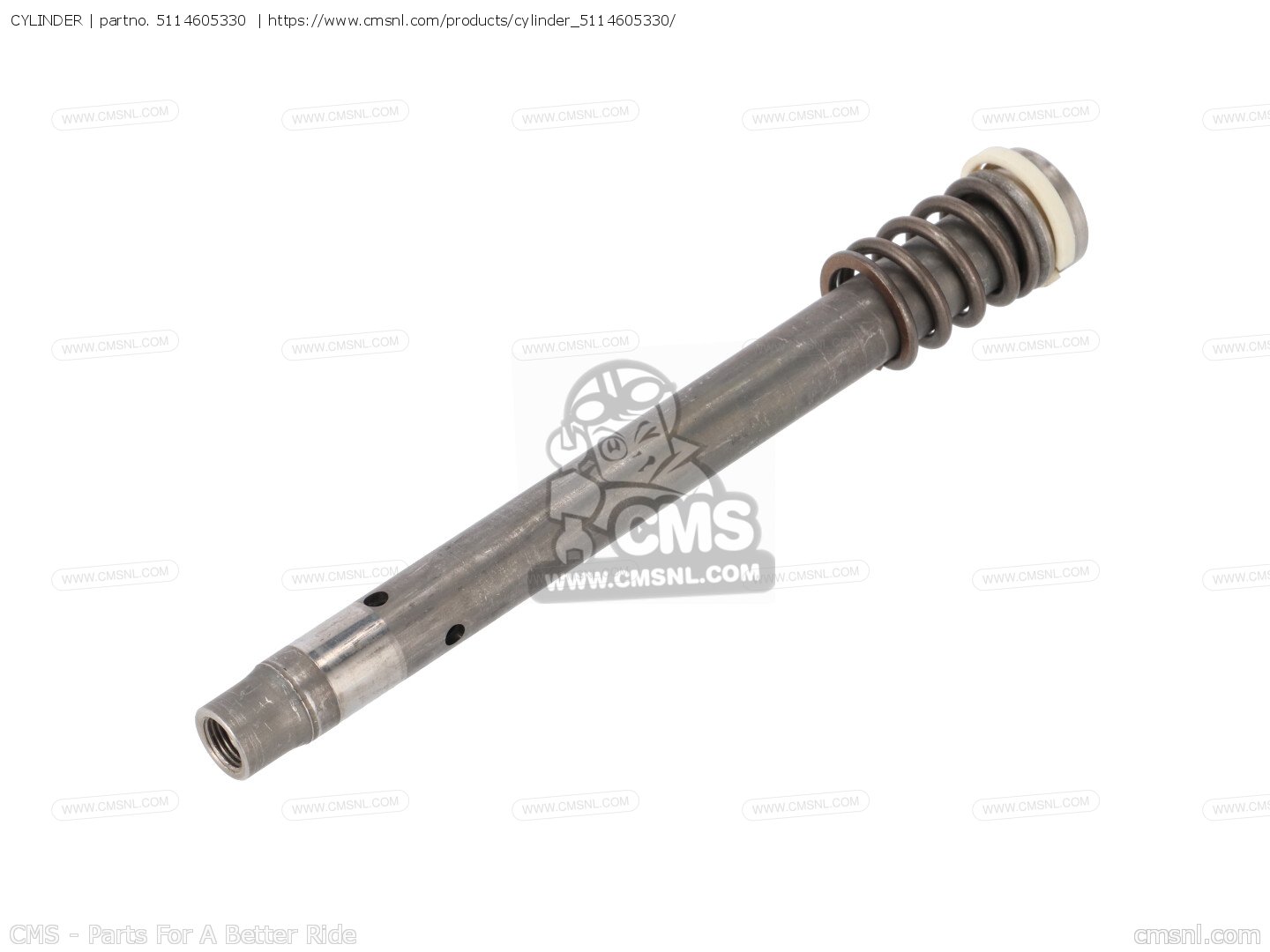 5114605330: FRONT FORK DAMPER TUBE Suzuki - buy the 51146-05330 at CMSNL