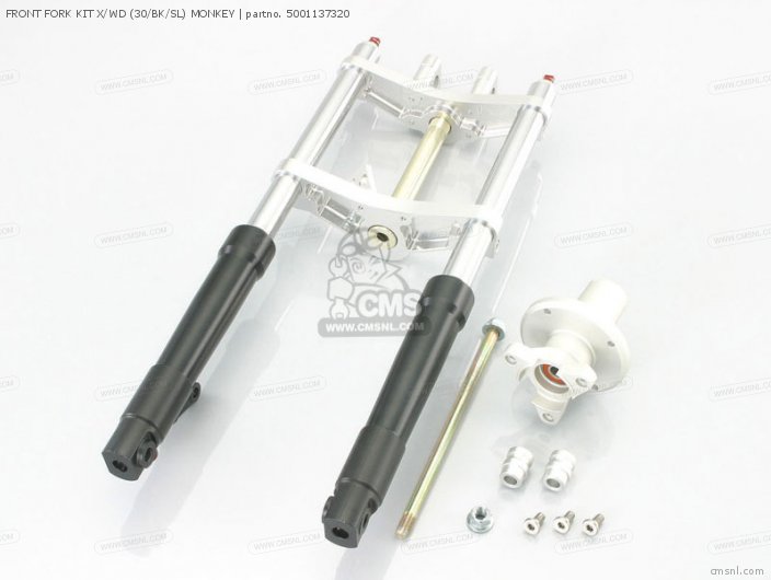 Kitaco FRONT FORK KIT X/WD (30/BK/SL) MONKEY 5001137320