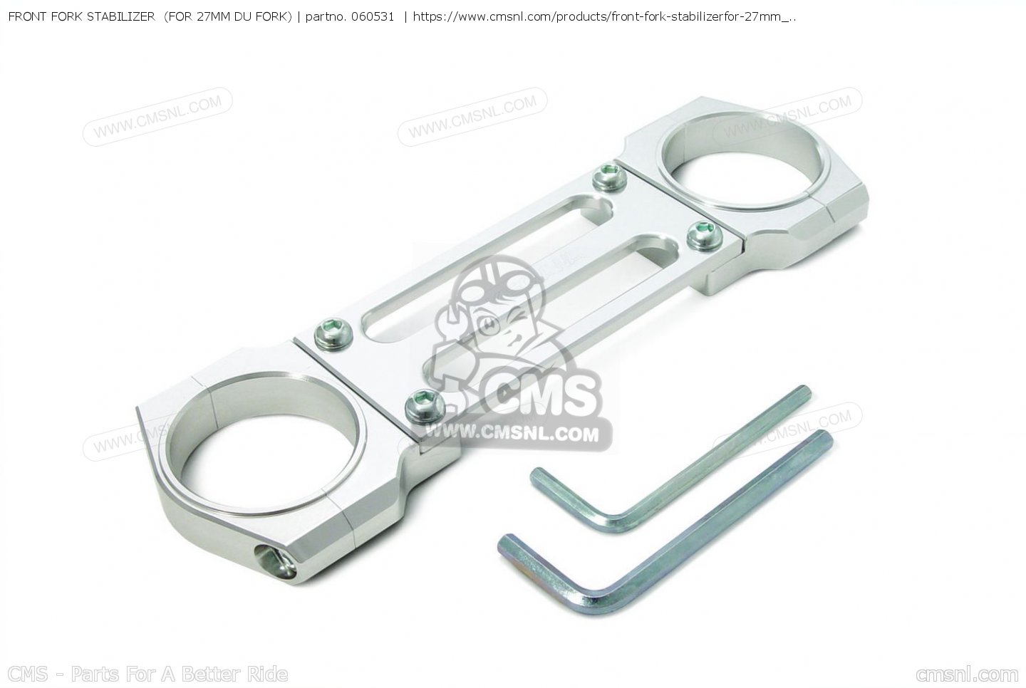 060531 Front Fork Stabilizer (for 27mm Du Fork) Takegawa buy the 06