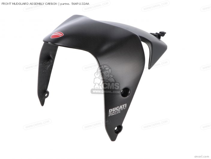 Ducati FRONT MUDGUARD ASSEMBLY CARBON 564P1132AA