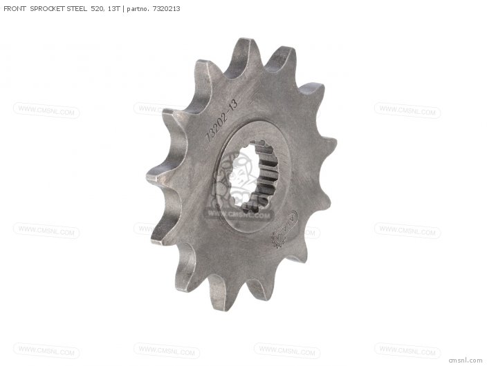 AFAM FRONT  SPROCKET STEEL  520, 13T 7320213