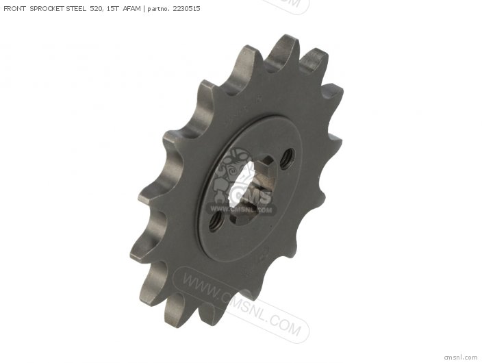 AFAM FRONT  SPROCKET STEEL  520, 15T 2230515