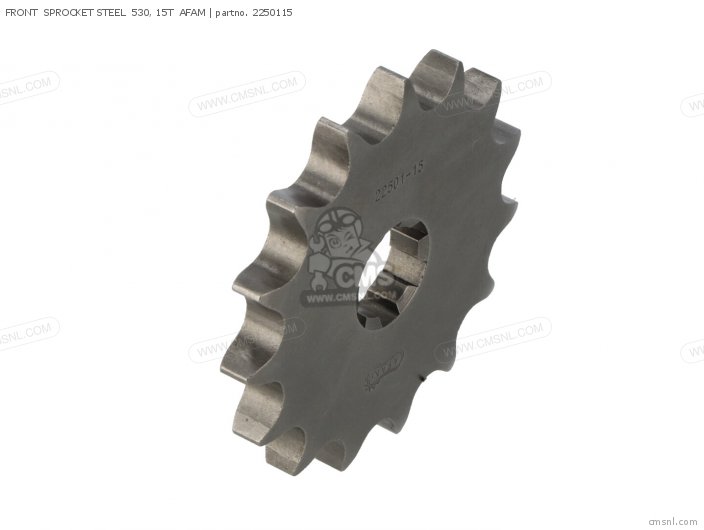 AFAM FRONT  SPROCKET STEEL  530, 15T 2250115