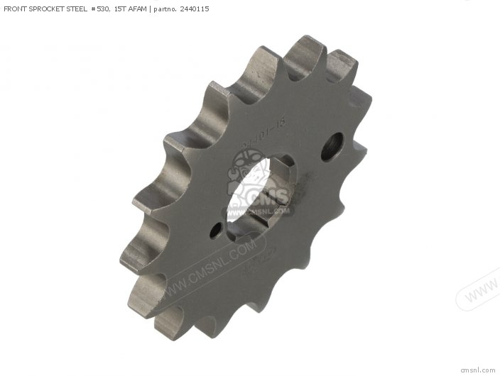 AFAM FRONT  SPROCKET STEEL  530, 15T 2440115